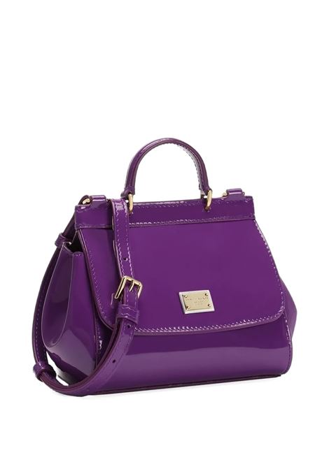 Borsa Mini Sicily In Vernice Viola DOLCE & GABBANA KIDS | EB0003-A10678H438